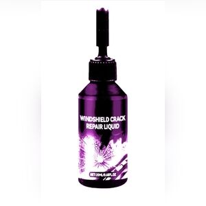 Windshield Crack Repair Liquid - Purple